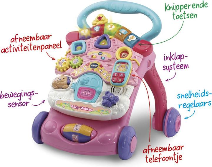 Produktbild VTech Baby Walker Roze