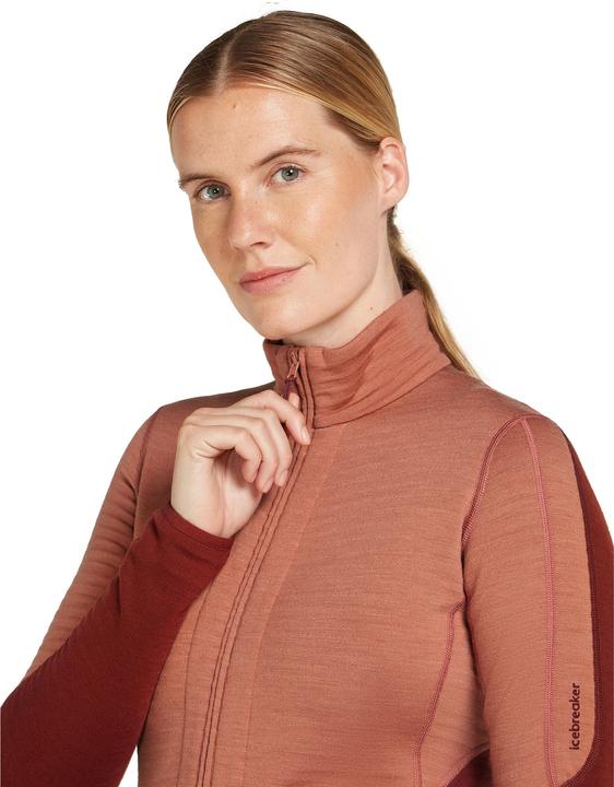 Actual product image Icebreaker Women's Merino 400 RealFleece Descender L/S Zip (S)