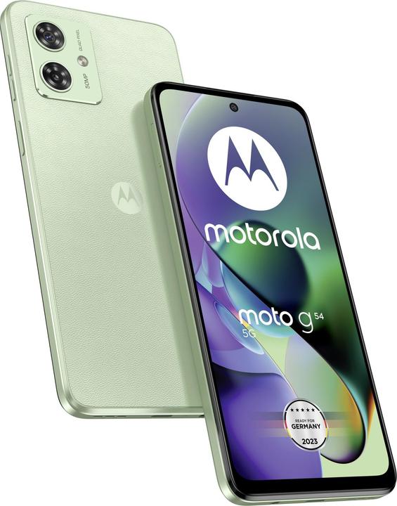 Immagine prodotto Motorola Moto G54 (256 GB, Verde menta, 6.50", SIM + eSIM, 50 Mpx, 5G)