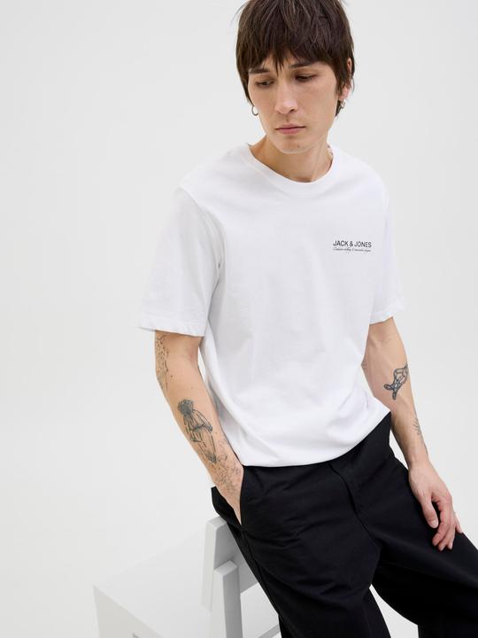 Produktbild Jack & Jones Gedruckt Rundhalsausschnitt T-shirt T-shirt (M)