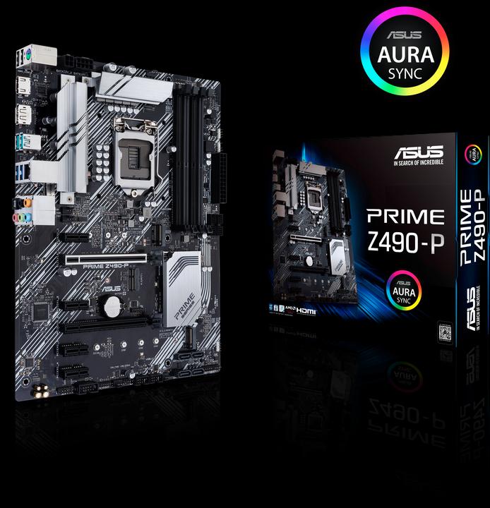 Immagine prodotto ASUS PRIME Z490-P (LGA 1200, Intel Z490, ATX)