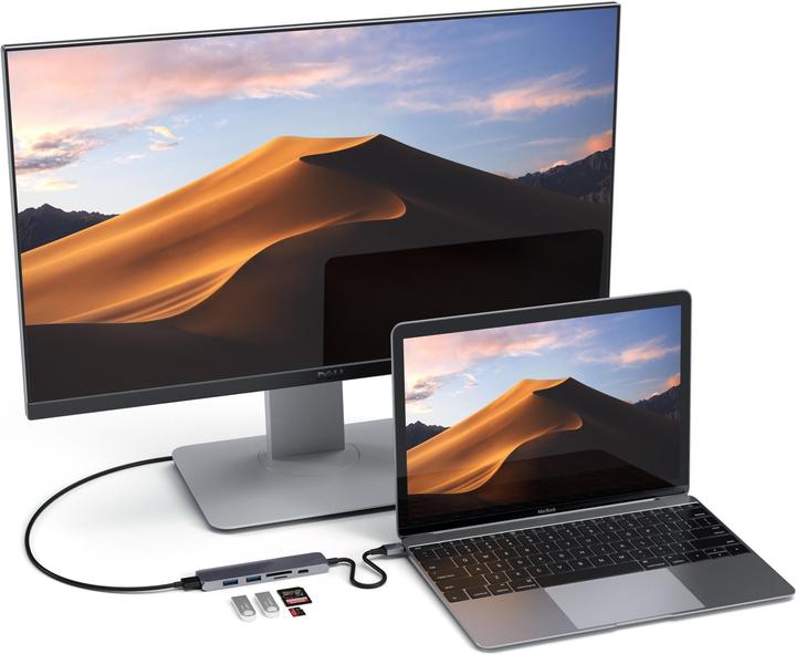 Image du produit Satechi ST-SCMA2M (USB-C, 6 Ports)