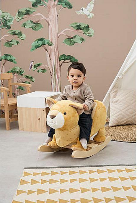 Actual product image Sterntaler Schaukeltier Löwe Leo Gelb
