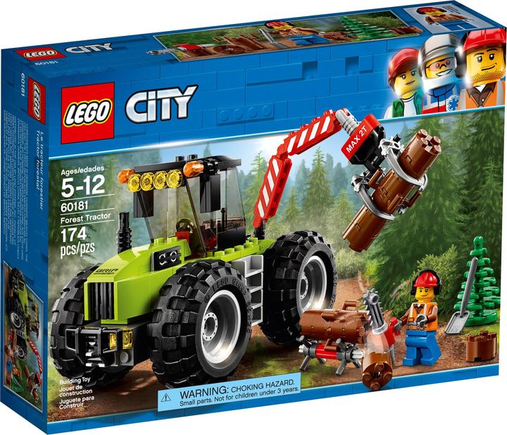 Produktbild LEGO Forsttraktor (60181, LEGO City)