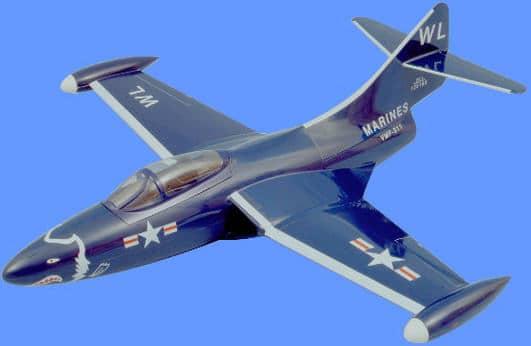 Actual product image Aeronaut Grumman F9F Panther (Jet)