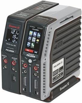 Actual product image Graupner Charger AC/DC POLARON EX Combo, silver with DOCKING SMPS power supply unit