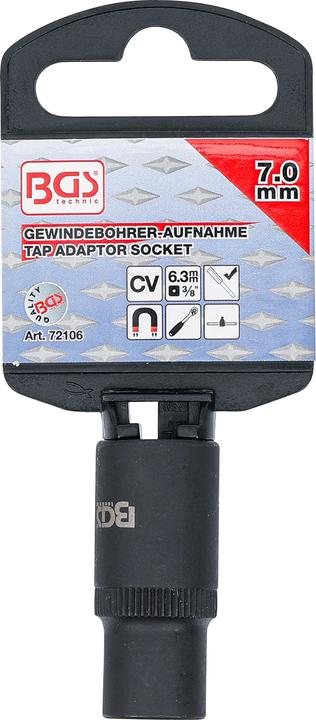 Image du produit BGS Douille de support de taraud | 10 mm (3/8") | 7,0 mm