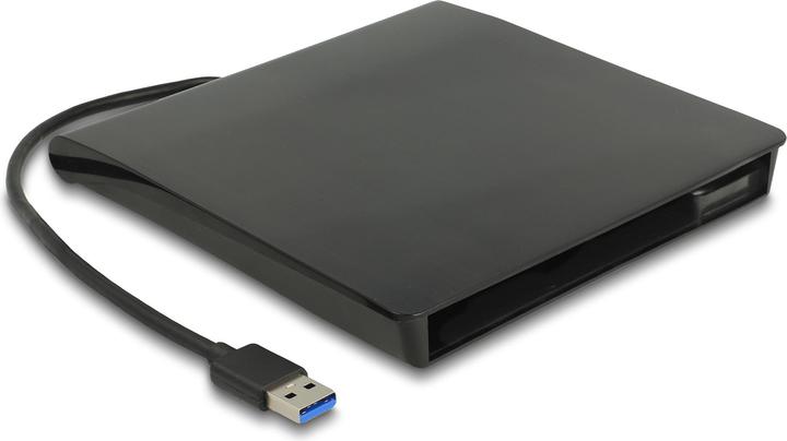 Actual product image Delock External enclosure for 5.25" Slim SATA drives 12.7 mm to SuperSpeed USB 5 Gbps Type-A connector (5.25")