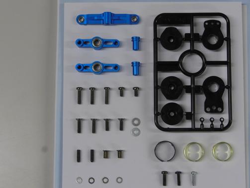 Image du produit Tamiya TT-02 Jeu de direction en alliage avec économiseur de servo HT