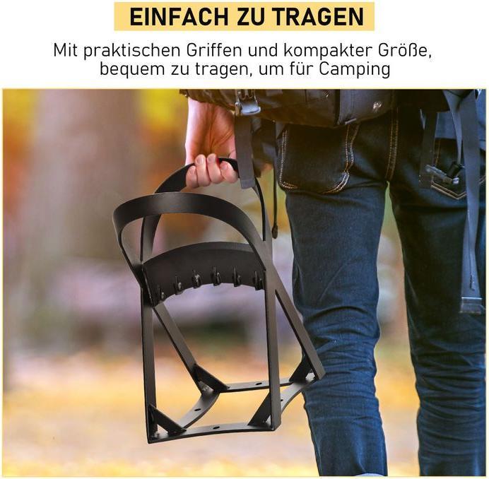 Actual product image Swisshandel24 Wood splitter manual carbon steel firewood splitter