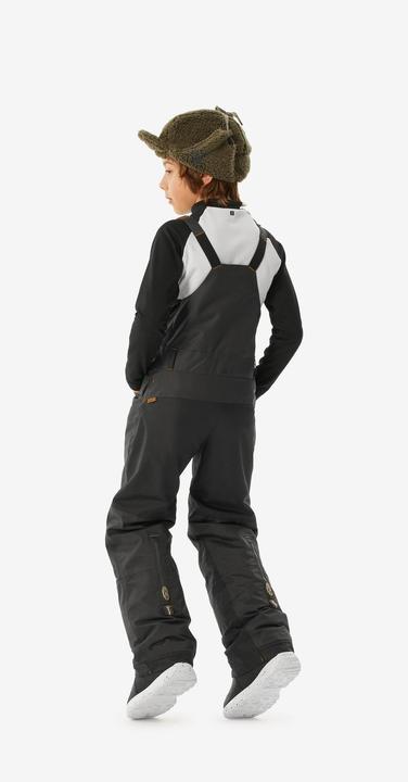 Immagine prodotto Wedze Pantaloni da snowboard salopette bambino pista - 500 grigio (152)