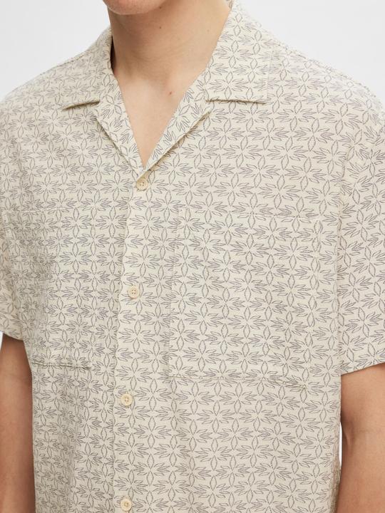 Actual product image Selected Homme Cotton short sleeve shirt (XL)