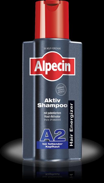 Actual product image Alpecin Active Shampoo A2 (250 ml, Liquid shampoo)