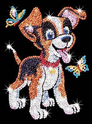 Produktbild KSG Paillettenbild Hund, Junior
