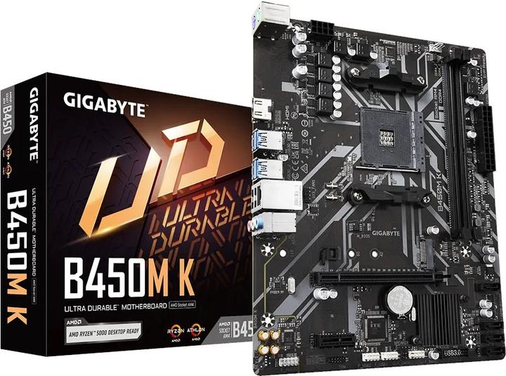 Produktbild Gigabyte GBT AMD AM4 B450M K (AM4, AMD B450, mATX)