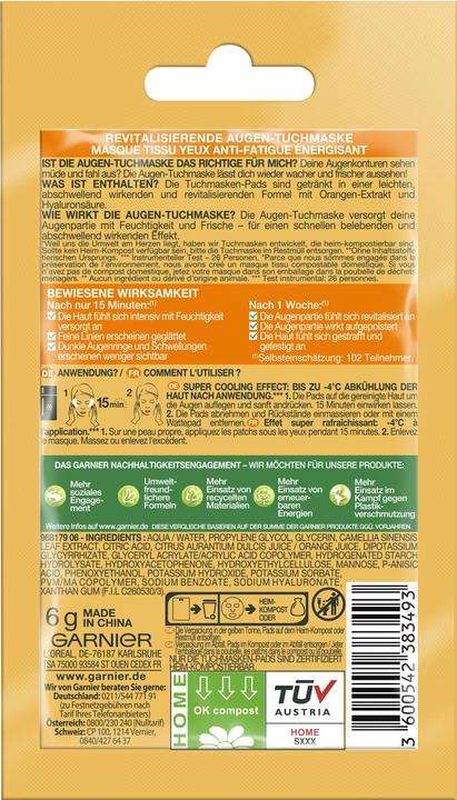 Actual product image Garnier Hydrabomb