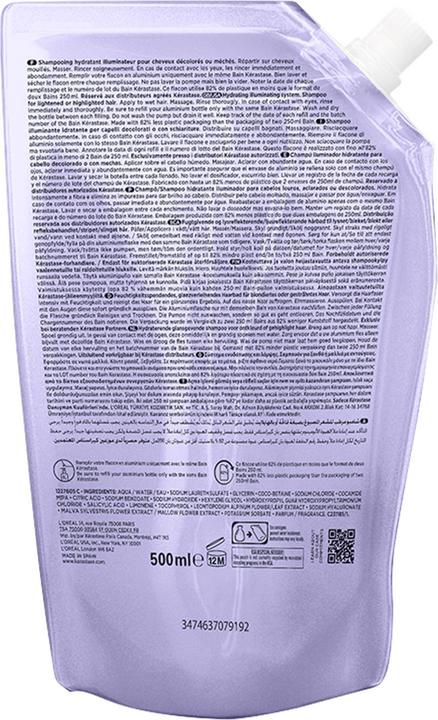 Produktbild Kérastase Bain Lumière Nachfüllpack (500 ml, Flüssiges Shampoo)