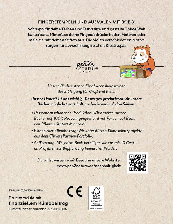 Nutritional values and ingredients Bobo Dormouse My Finger Stamp-