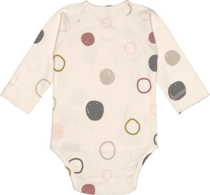 Actual product image Lässig Long Sleeve Swaddling Body Circles White Size 68 (68)