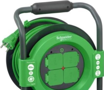 Produktbild Schneider Electric Kabeltrommel (40 m, 4.50 mm²)