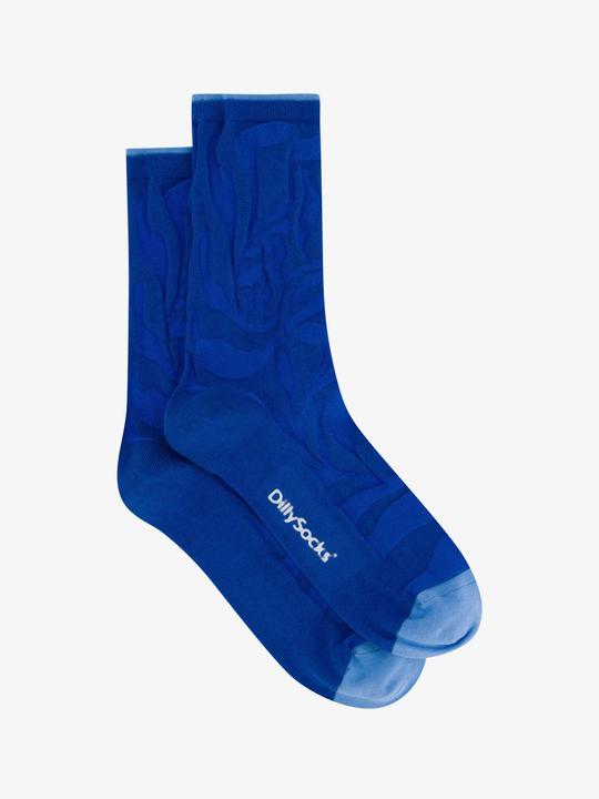 Produktbild DillySocks Socken "Premium crumbled indigo" blau (35 - 38)