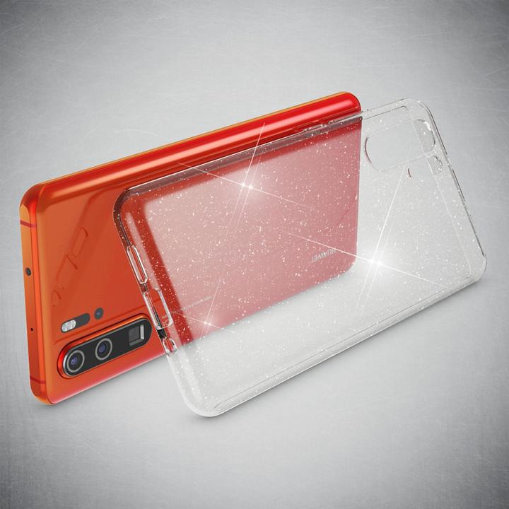 Produktbild Nalia Klare Glitzer Silikon Hülle (Huawei P30 Pro)