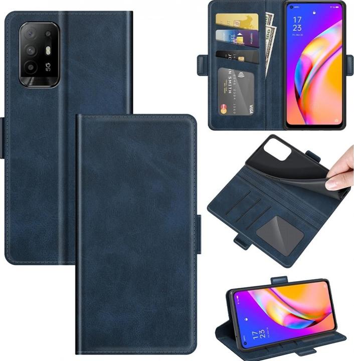 Produktbild Screenguard Oppo A94 5G CardLounge Lederhülle (Oppo A94 5G)