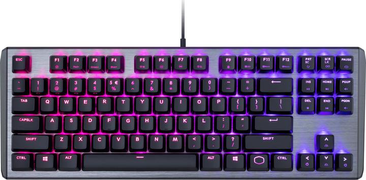 Produktbild Cooler Master Gaming CK530 keyboard USB QWERTY US English Black, Stainless steel (US, Kabelgebunden)