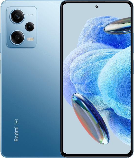 Produktbild Xiaomi Redmi Note 12 Pro 5G (128 GB, Sky Blue, 6.67", Dual SIM, 50 Mpx, 5G)