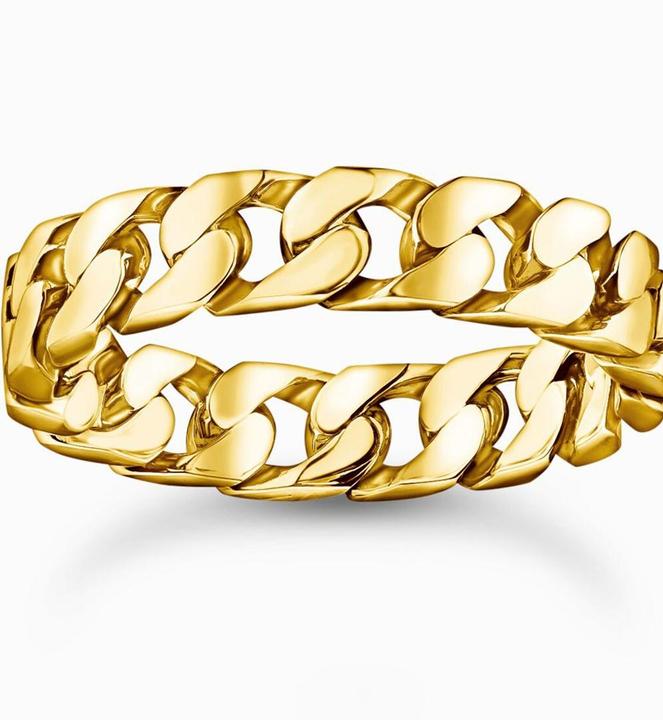 Image du produit Thomas Sabo Ring Kettenglieder vergoldet (62, Argent 925)