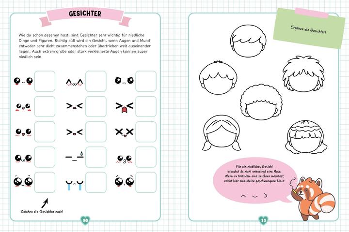Actual product image Kawaii zeichnen