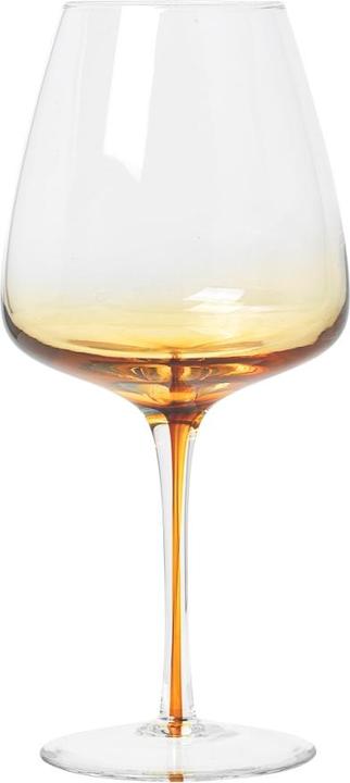 Actual product image Broste Copenhagen AMBER red wine glass caramel 0.65 l (65 cl, 1 Glasses, Red wine glasses)