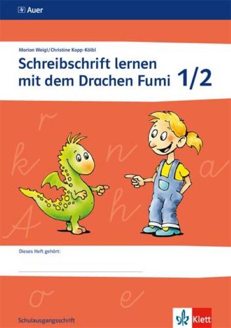Actual product image Schreibschrift lernen mit dem Drachen Fumi. Arbeitsheft 1. und 2. Klasse. Schulausgangsschrift (German, Weigl, Marion/Kopp-Kölbl, Christine, 2015)