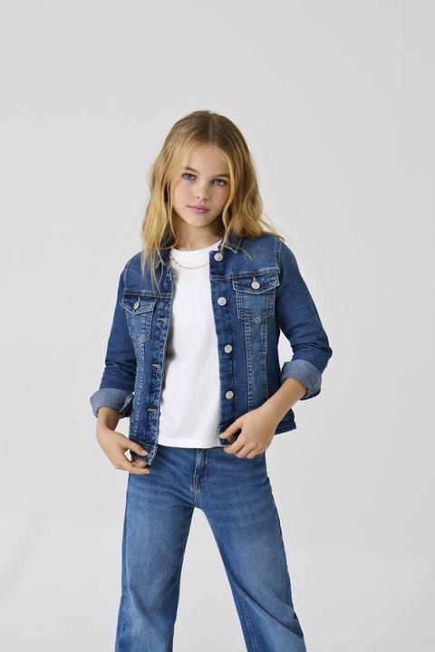 Image du produit Only Veste en jean bleu foncé (116)