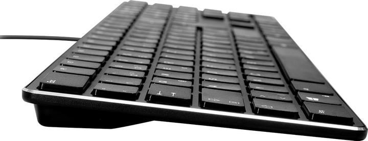 Actual product image Speedlink Keyboard RIVA Slim Metal Scissor, black retail (DE, Cable)