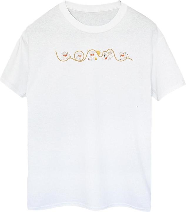 Actual product image Disney Womens/Ladies Winnie The Pooh Tigger Line Cotton Boyfriend T-Shirt (XXL)