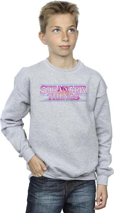 Immagine prodotto Netflix Stranger Things Retro Title Felpa Ragazzi (128)