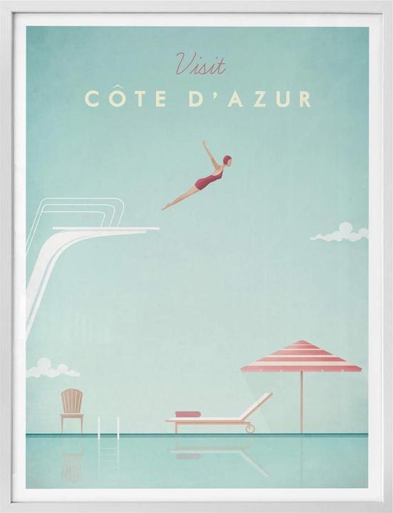 Produktbild Trenddeko Rivers - Côte d’Azur (80 x 100 cm)