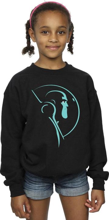 Actual product image Disney Girls Lightyear Space Helmet Stare Sweatshirt (152, 158)