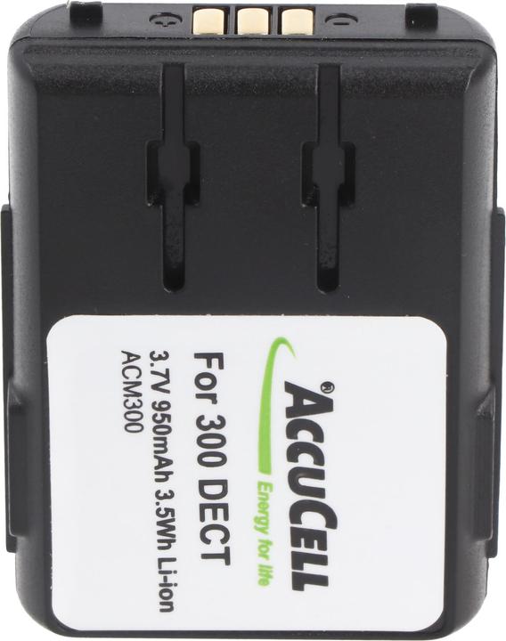 Produktbild AccuCell Akku passend für Alcatel Mobile 300, 400 DECT Akku 3BN66305AAAA000828, max. 950mAh
