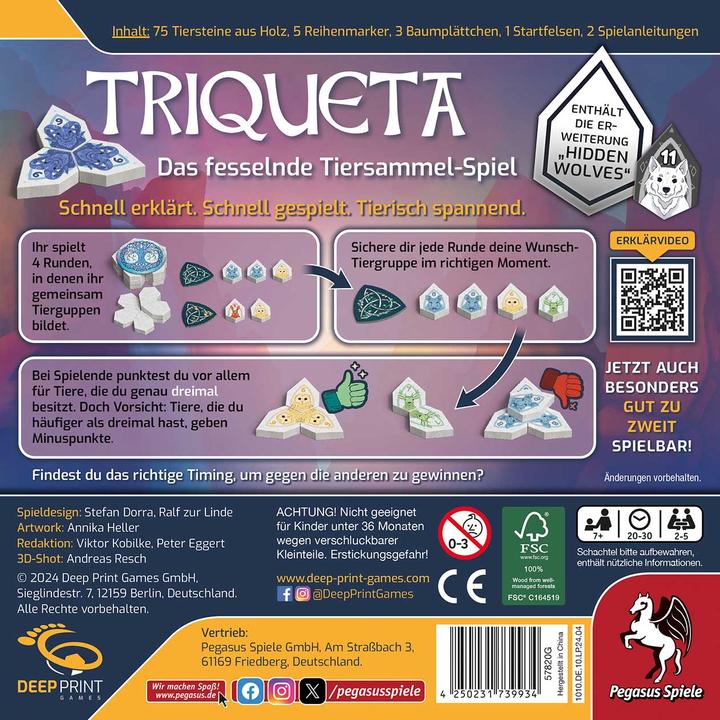 Produktbild Pegasus Triqueta Big Box (Deep Print Games) (Deutsch)