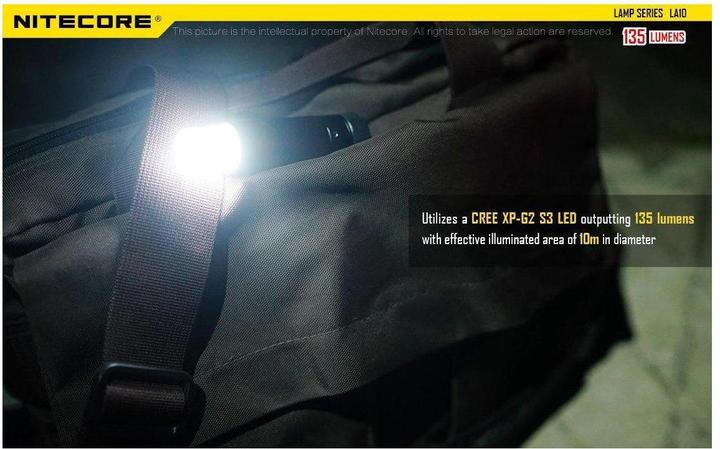 Image du produit Nitecore La10 Cri (7.85 cm, 75 lm)