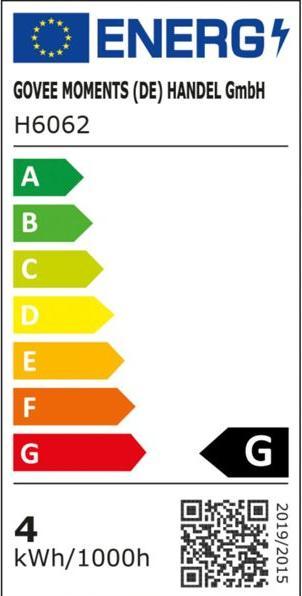 Energie-Label Govee Glide Wall Light (420 lm)