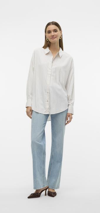 Actual product image Vero Moda Vmnora Ls Oversize Shirt Wvn Ga Noos (XL)