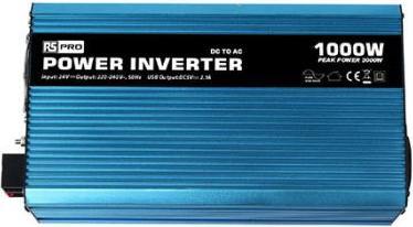 Actual product image Rs Pro Pure Sine Wave 1000W Power Inverter, 24V In