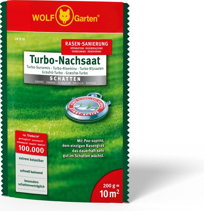 Image du produit Wolf-Garten Le réensemencement du turbo (Réensemencement de la pelouse)