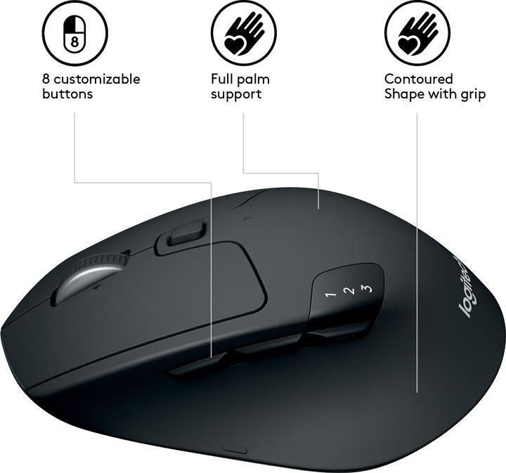 Actual product image Logitech M720 Triathlon (Wireless)