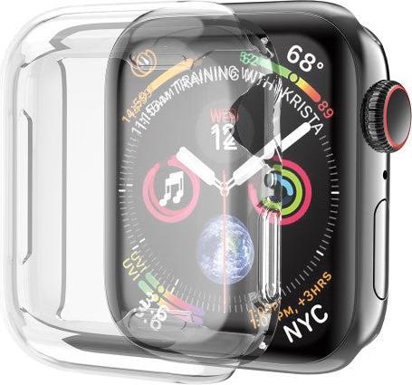 Cover-Discount Apple Watch 45mm - Gummi Schutz Case transparent