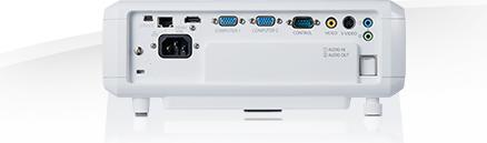 Actual product image Canon LV-X320 - DLP projector - mercury lamp - portable - 3200 lm - XGA (1024 x 768 (XGA, 3200 lm, 1.96 - 2.15:1)