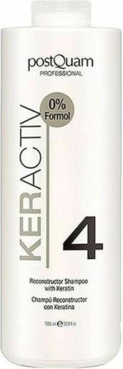 Postquam HAIRCARE KERACTIV Rekonstruktionsshampoo mit Keratin 1000 ml (1000 ml, Flüssiges Shampoo)